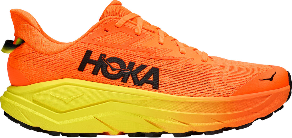Hoka Challenger 8 WIDE FIT Men's Trail Running Shoes - Orange