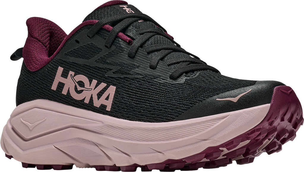 Hoka Challenger 8 Women's Trail Running Shoes - Black