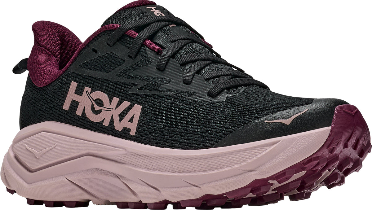 Hoka Challenger 8 Women's Trail Running Shoes - Black