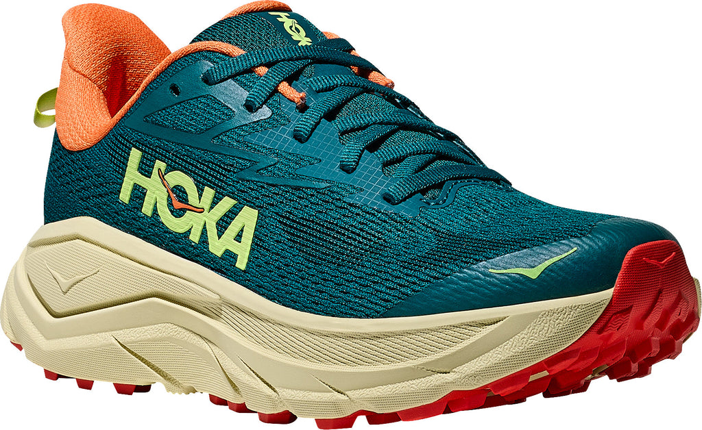 Hoka Challenger 8 Women's Trail Running Shoes - Green