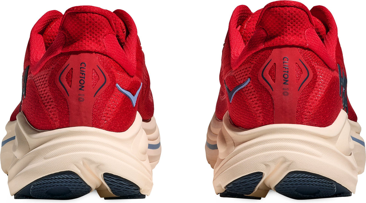 Hoka Clifton 10 Men's Running Shoes - Red