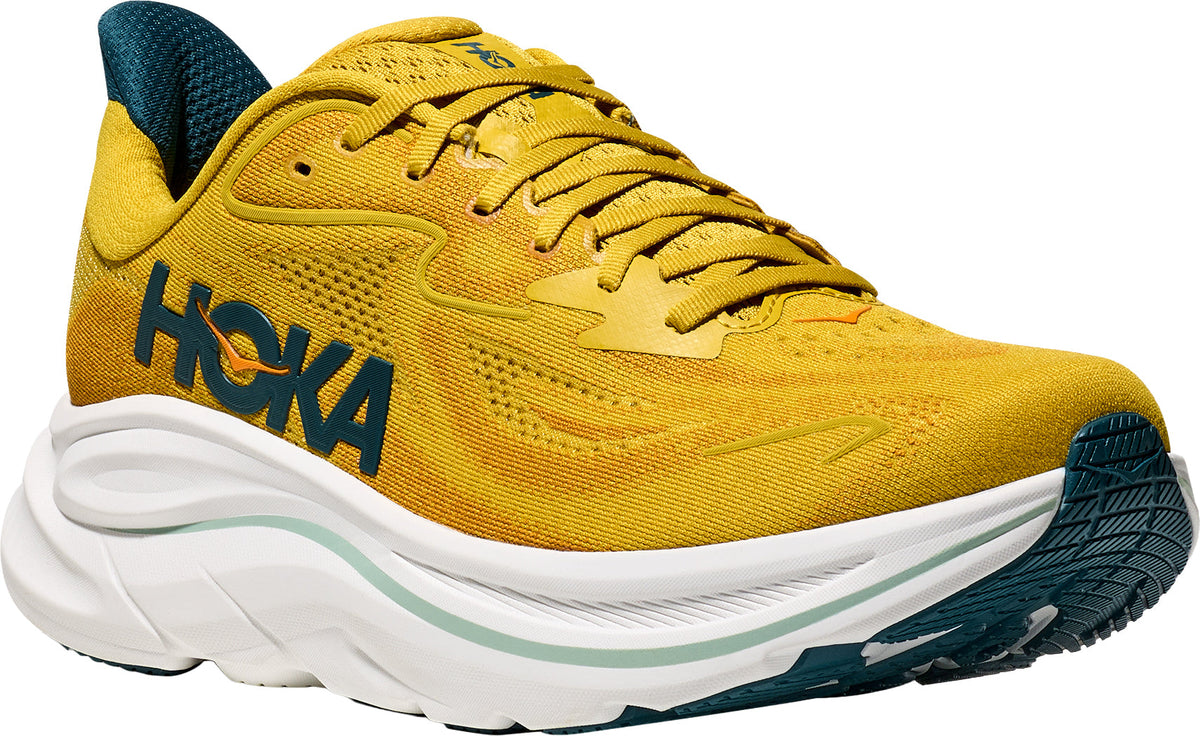 Hoka Clifton 10 Men's Running Shoes - Yellow