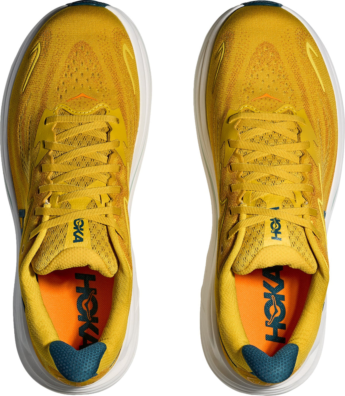 Hoka Clifton 10 Men's Running Shoes - Yellow