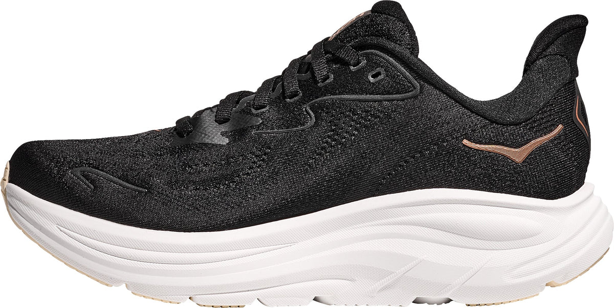 Hoka Clifton 10 Women's Running Shoes - Black
