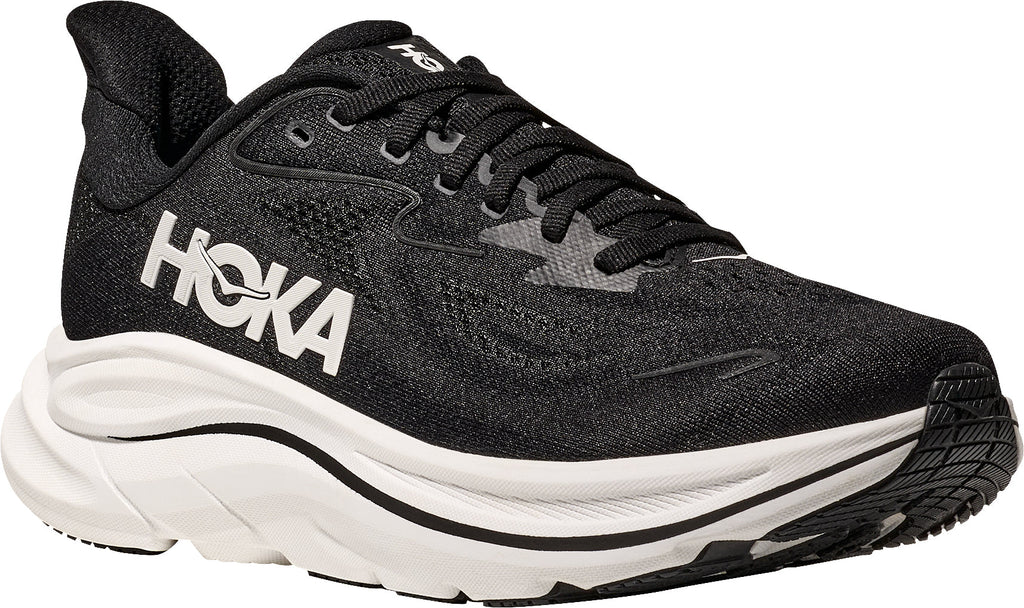 Hoka Clifton 10 Women's Running Shoes - Black