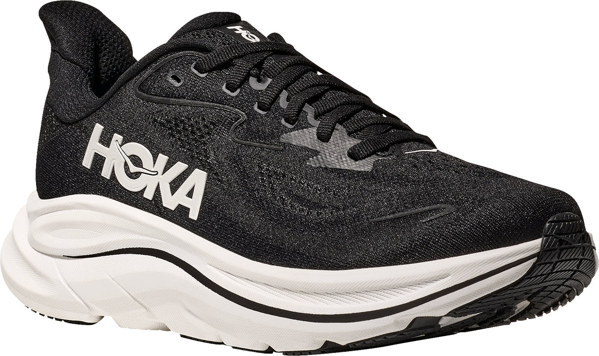 Hoka Clifton 10 Women's Running Shoes - Black