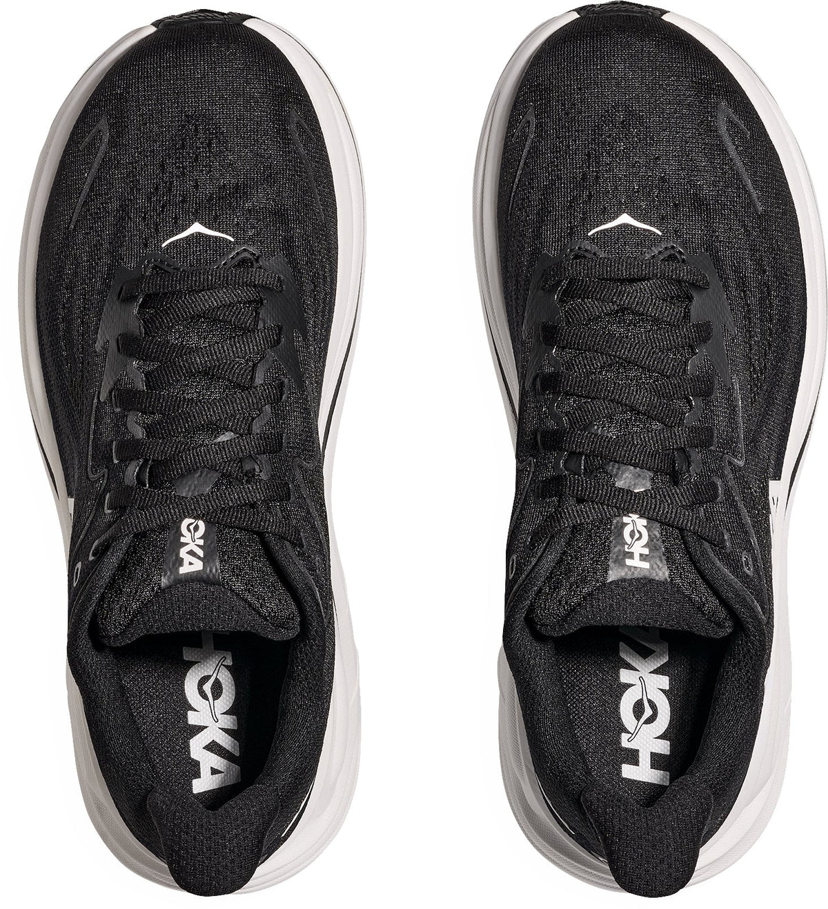 Hoka Clifton 10 Women's Running Shoes - Black