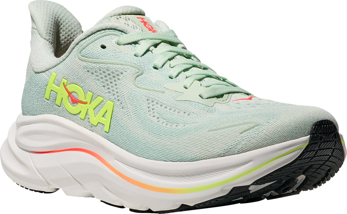Hoka Clifton 10 Women's Running Shoes - Green