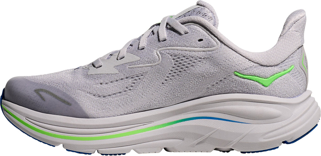 Hoka Clifton 10 Junior Running Shoes - Grey