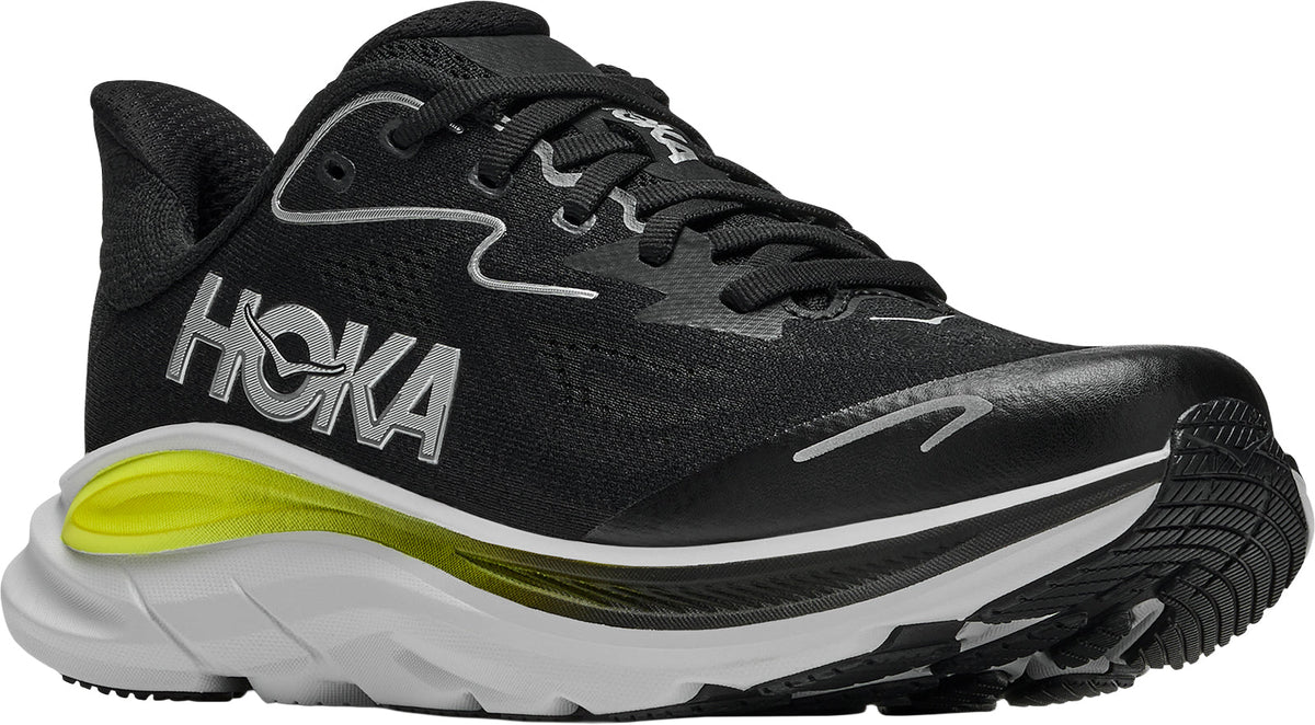 Hoka Cliftion 10 Junior Running Shoes - Black