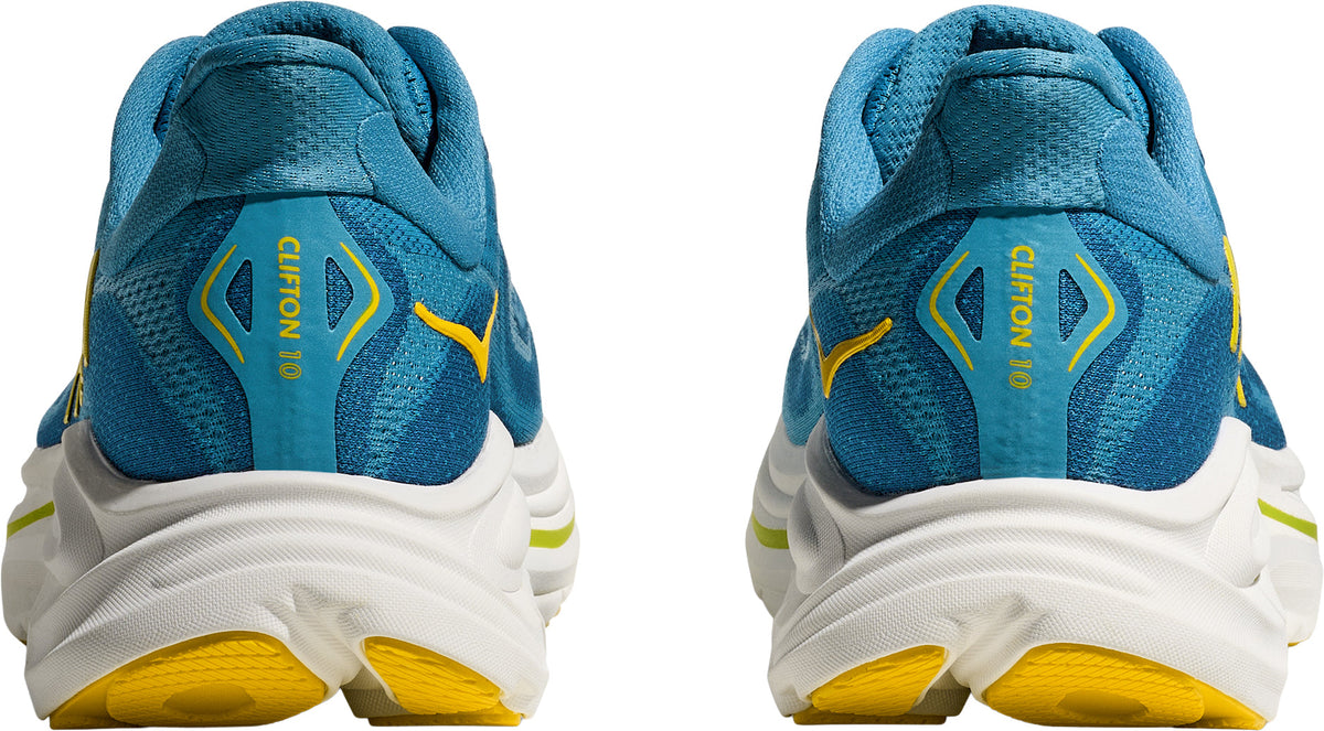 Hoka Clifton 10 WIDE FIT Men's Running Shoes - Blue