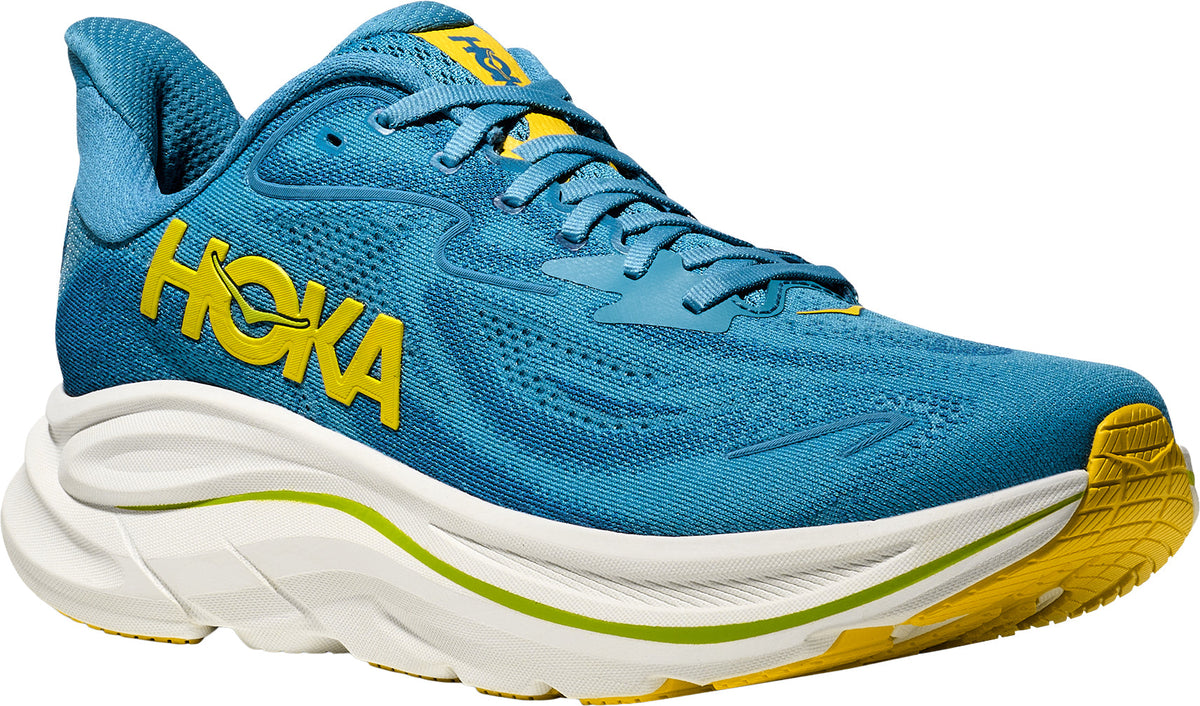 Hoka Clifton 10 WIDE FIT Men's Running Shoes - Blue