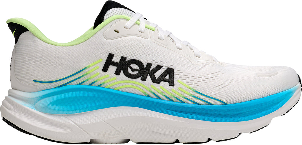 Hoka Clifton 11 WIDE FIT Men's Running Shoes - White
