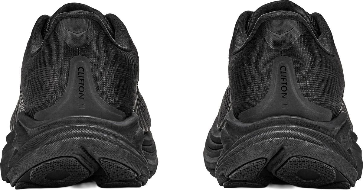 Hoka Clifton 11 WIDE FIT Women's Running Shoes - Black
