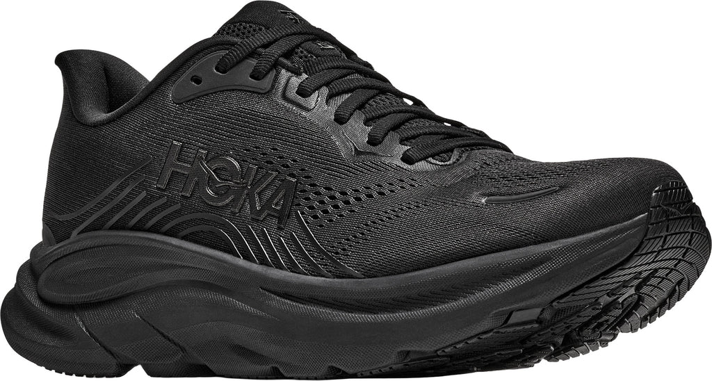 Hoka Clifton 11 WIDE FIT Women's Running Shoes - Black