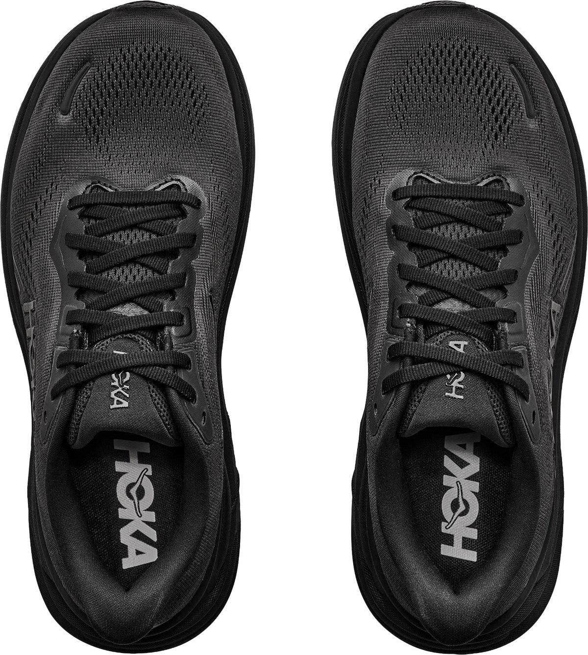 Hoka Clifton 11 WIDE FIT Women's Running Shoes - Black
