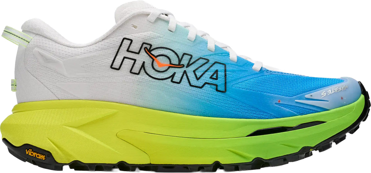 Hoka Mafate 5 Men's Trail Running Shoes - White