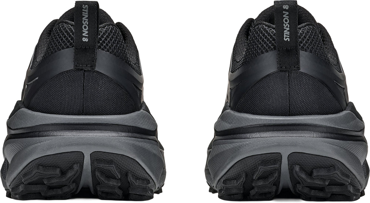 Hoka Stinson 8 Men's Trail Running Shoes - Black