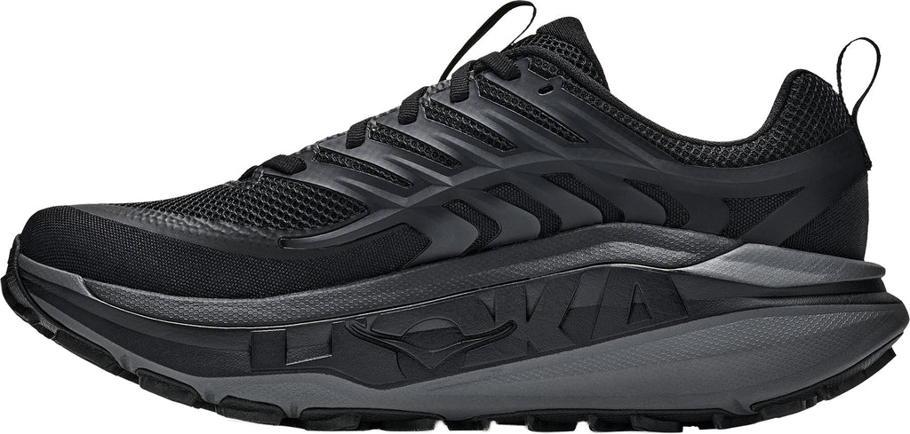 Hoka Stinson 8 Men's Trail Running Shoes - Black