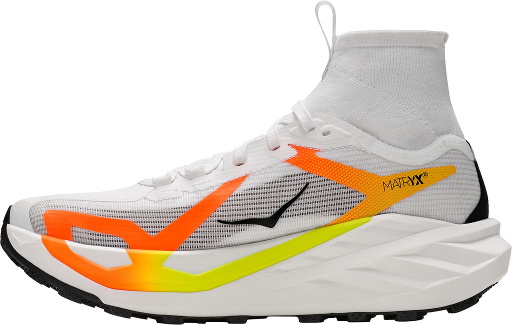 Hoka Tecton X 4 Men's Trail Running Shoes - White