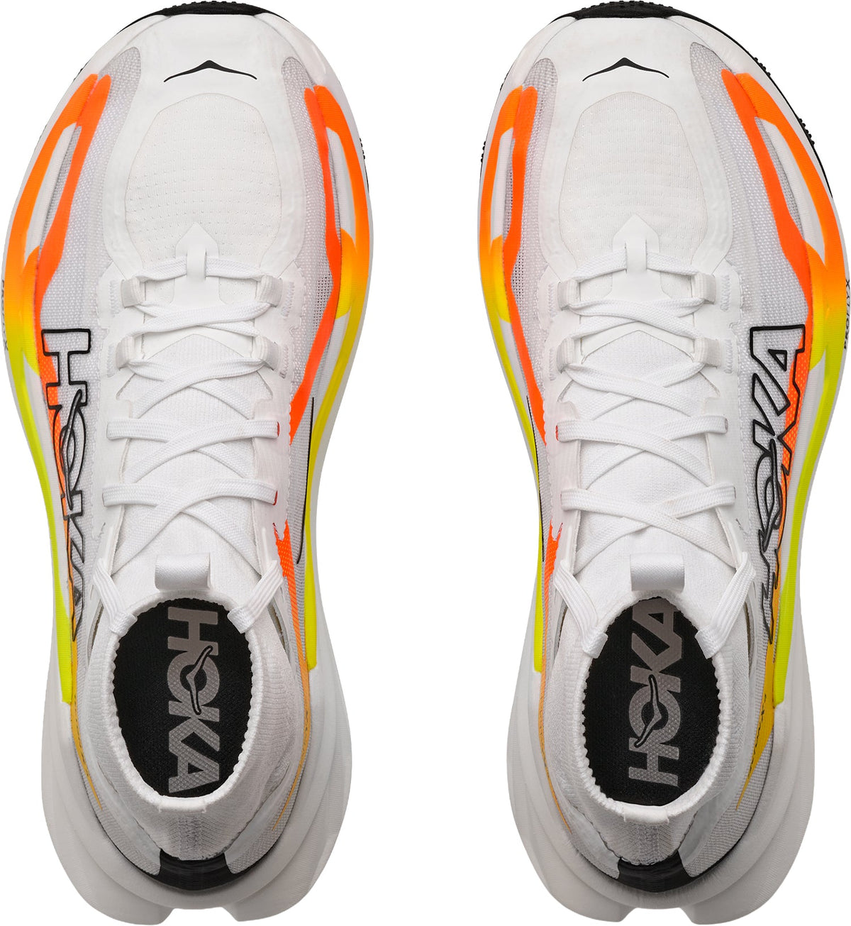Hoka Tecton X 4 Women's Trail Running Shoes - White