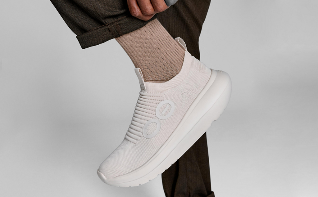 OOFOS Men's OOmy Zen Sneakers - Chalk