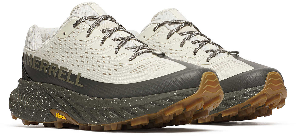 Merrell Agility Peak 5 Men's Trail Running Shoes - Cream