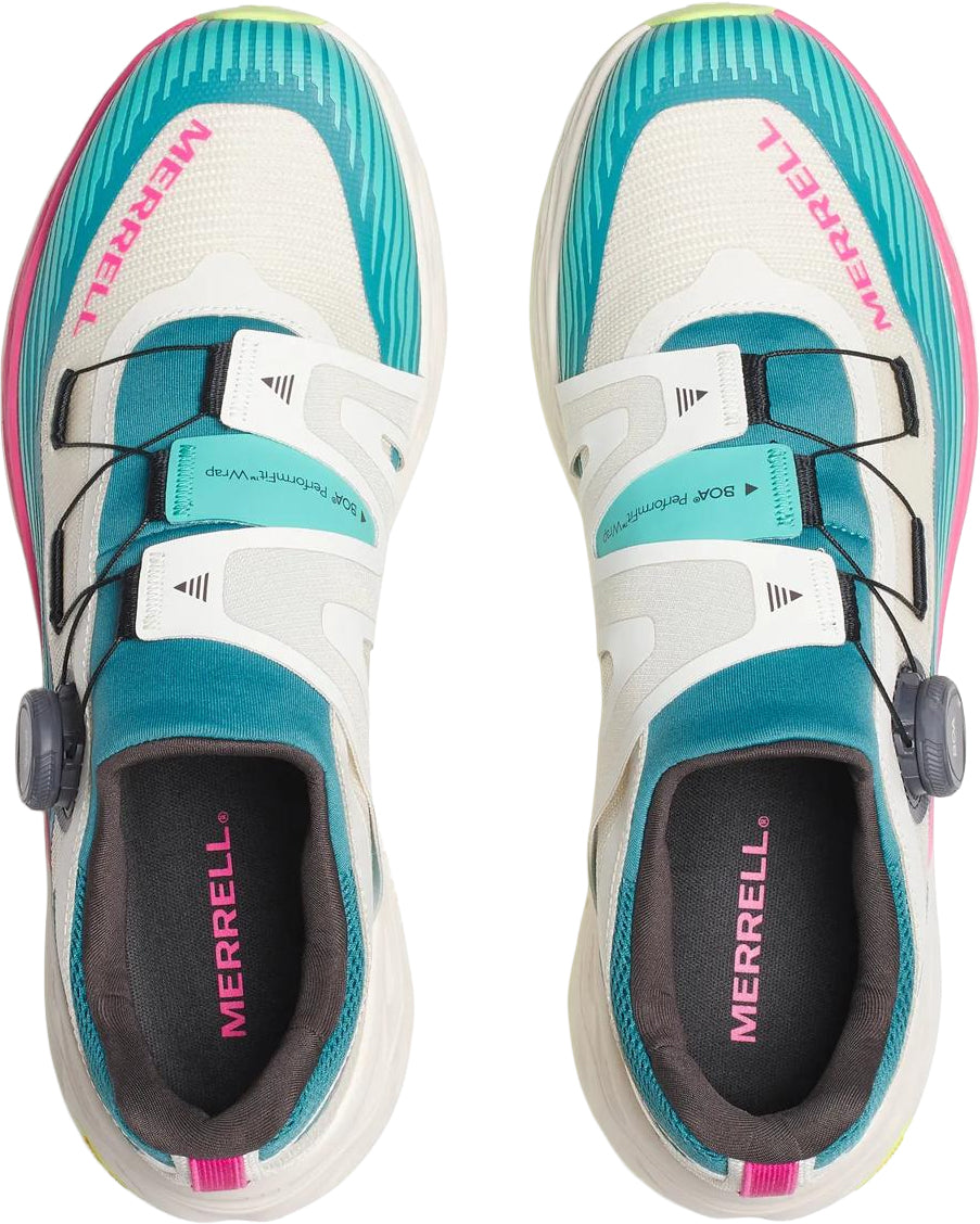 Merrell Agility Peak 6 BOA Men's Trail Running Shoes - White