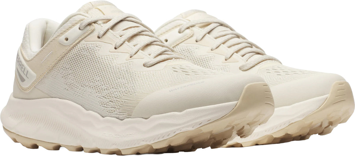 Merrell Antora 4 Waterproof Women's Trail Running Shoes - Cream