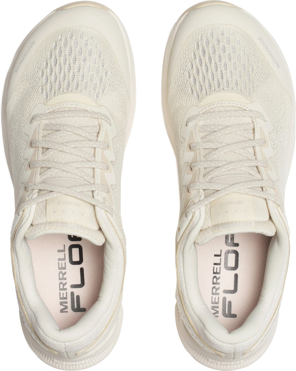Merrell Antora 4 Waterproof Women's Trail Running Shoes - Cream