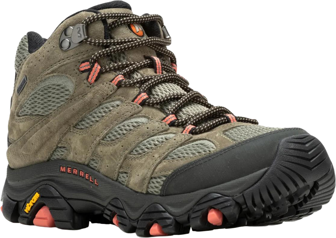 Merrell Moab 3 Mid GORE-TEX Women's Walking Boots - Green