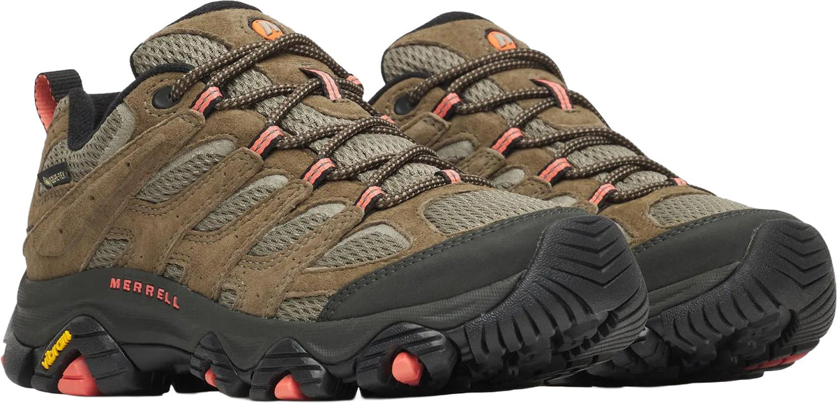 Merrell Moab 3 WIDE FIT GORE-TEX Women's Walking Shoes - Green