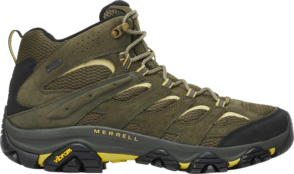 Merrell Moab 3 Mid GORE-TEX Men's Walking Boots - Green