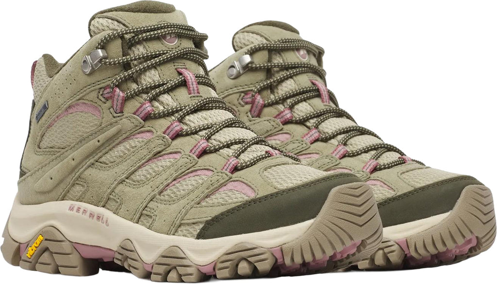 Merrell Moab 3 Mid GORE-TEX Women's Walking Boots - Green