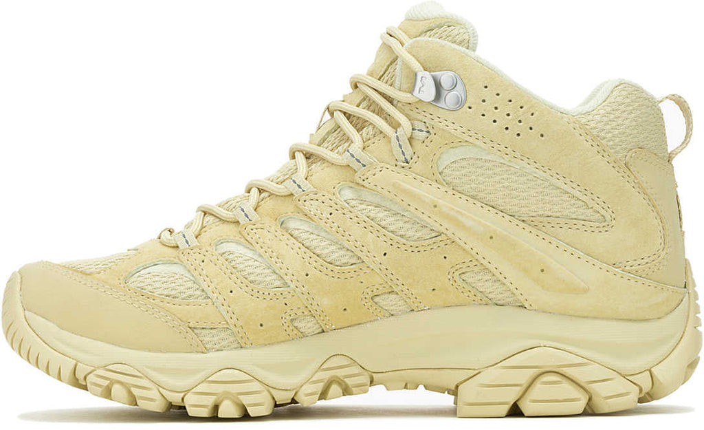 Merrell Moab 3 Mid Waterproof Men's Walking Boots - Cream