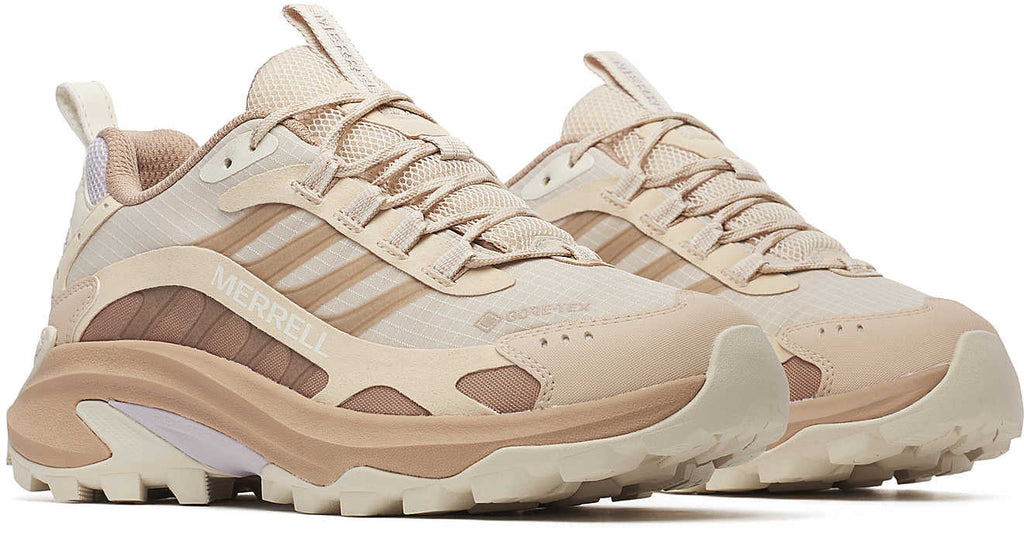 Merrell Moab Speed 2 GORE-TEX Women's Walking Shoes - Beige