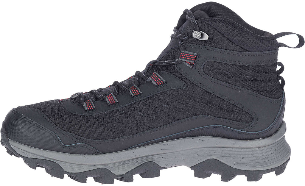 Merrell Moab Speed Thermo Spike Mid Waterproof Men's Walking Boots - Black