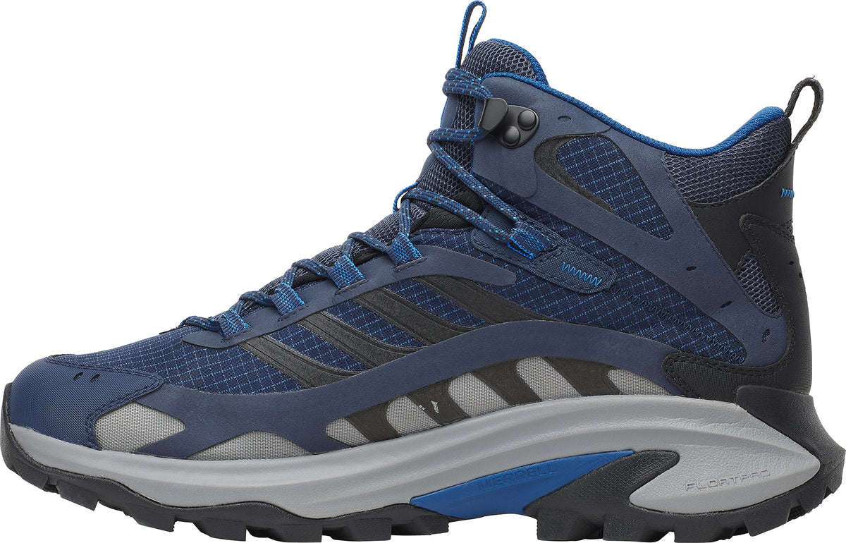 Merrell Moab Speed 2 Mid GORE-TEX Men's Walking Boots - Blue
