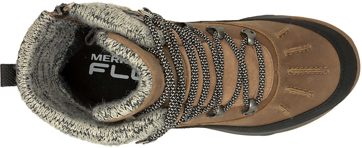 Merrell Siren 4 Thermo Mid Zip Waterproof Women's Walking Boots - Brown