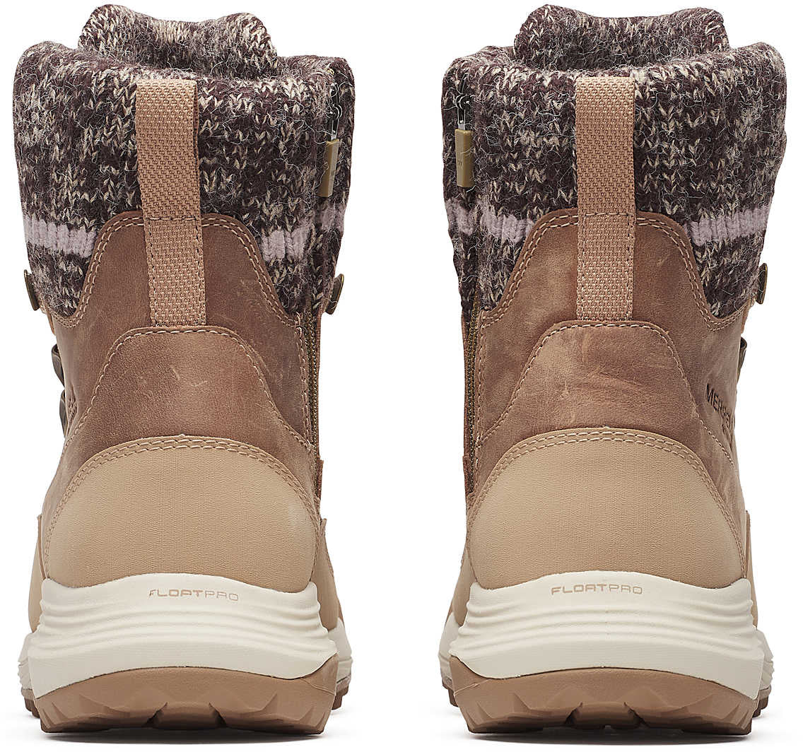 Merrell Siren 4 Thermo Mid Zip Waterproof Women's Walking Boots - Brown