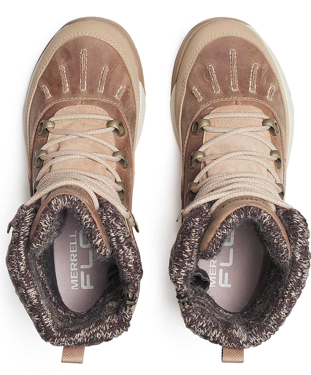 Merrell Siren 4 Thermo Mid Zip Waterproof Women's Walking Boots - Brown