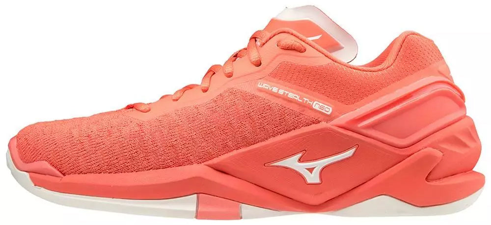Mizuno Wave Stealth Neo Women's Netball Shoes - Orange