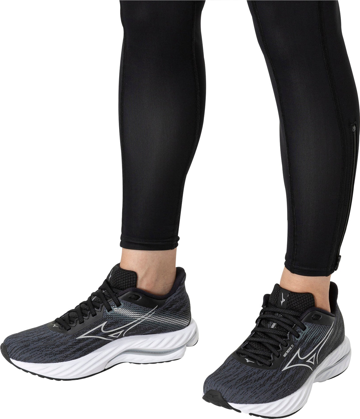 Mizuno Wave Inspire 21 WIDE FIT (D) Women's Running Shoes - Black