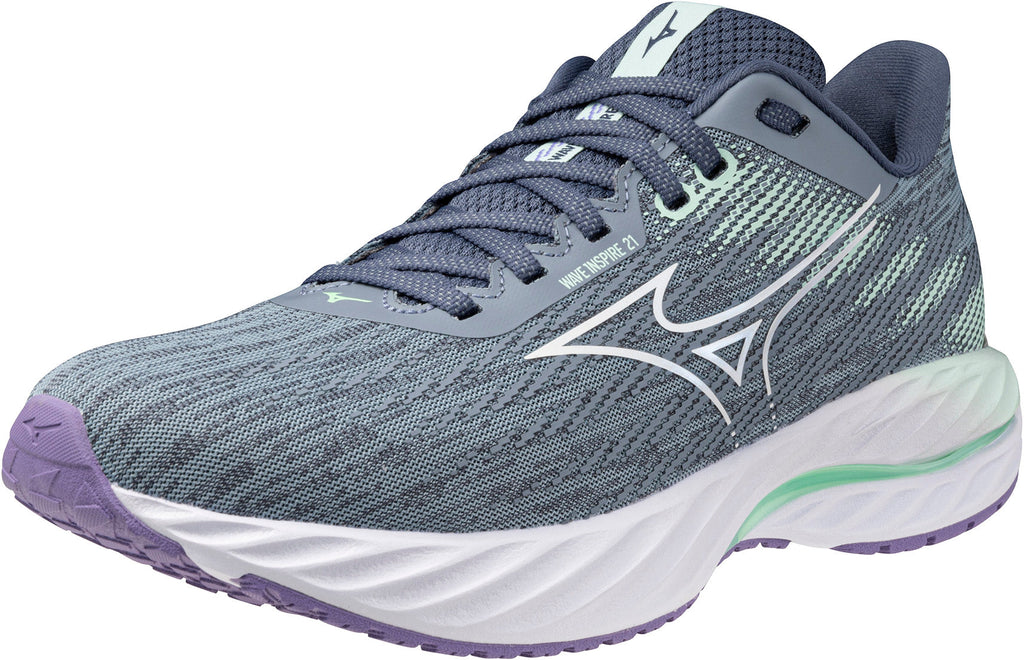 Mizuno Wave Inspire 21 Women's Running Shoes - Grey