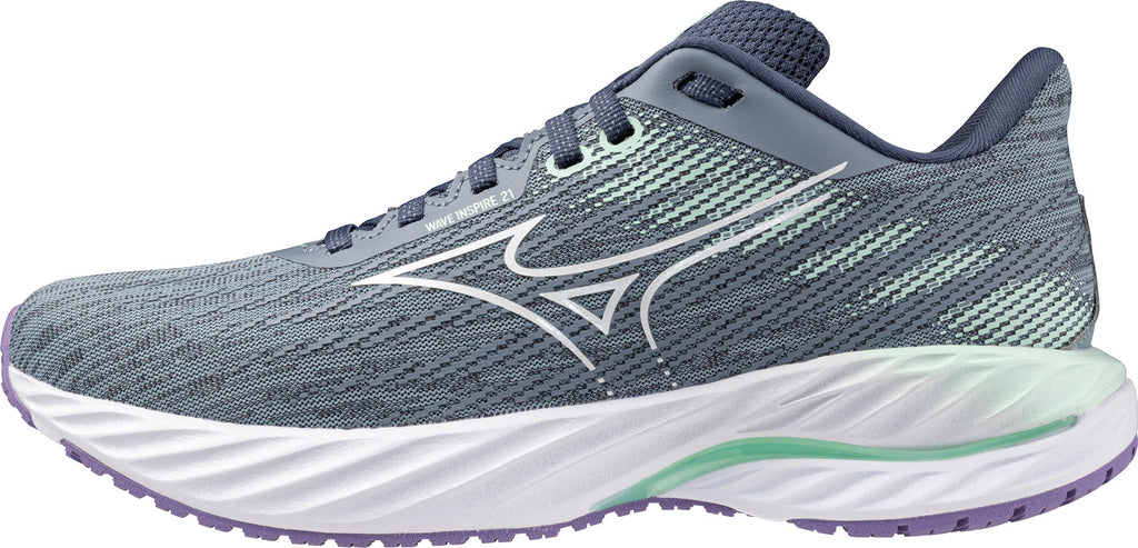Mizuno Wave Inspire 21 Women's Running Shoes - Grey