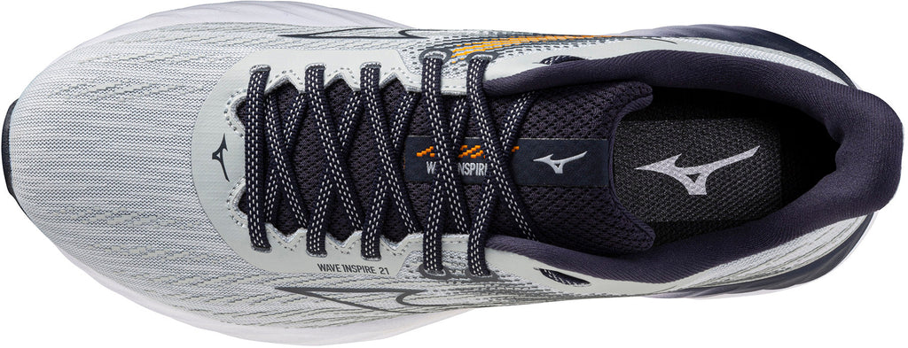 Mizuno Wave Inspire 21 Men's Running Shoes - Grey