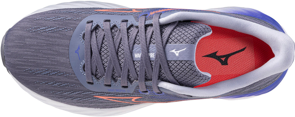 Mizuno Wave Inspire 21 Women's Running Shoes - Grey