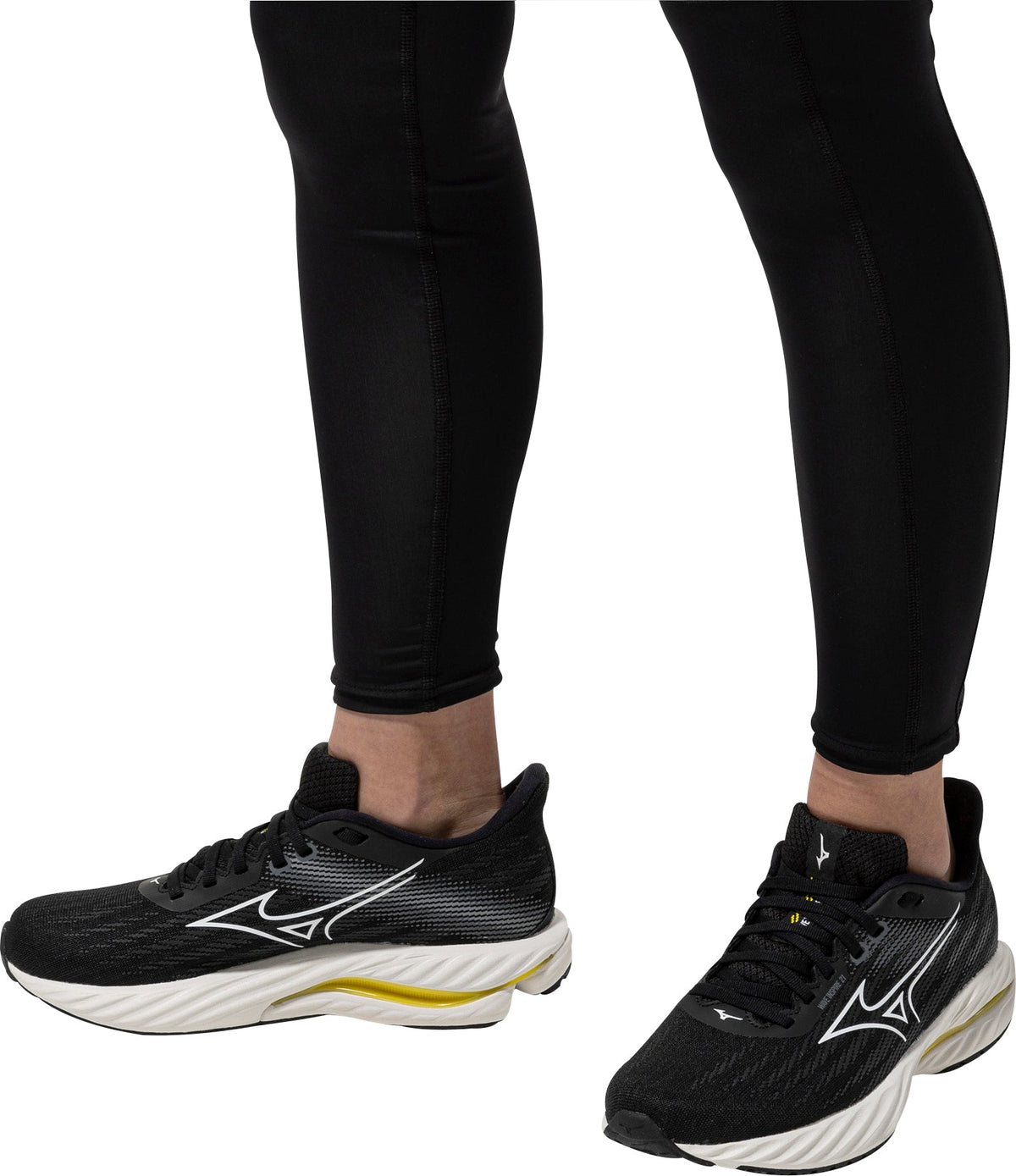Mizuno Wave Inspire 21 WIDE FIT (D) Women's Running Shoes - Black
