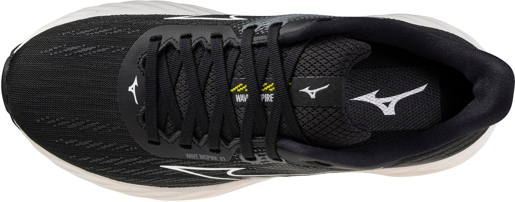 Mizuno Wave Inspire 21 WIDE FIT (D) Women's Running Shoes - Black