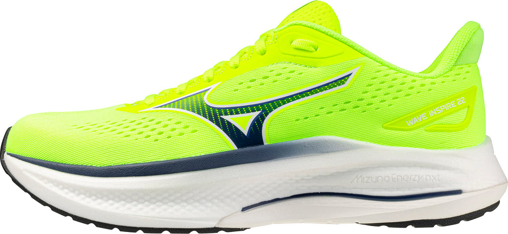 Mizuno Wave Inspire 22 Men's Running Shoes - Yellow